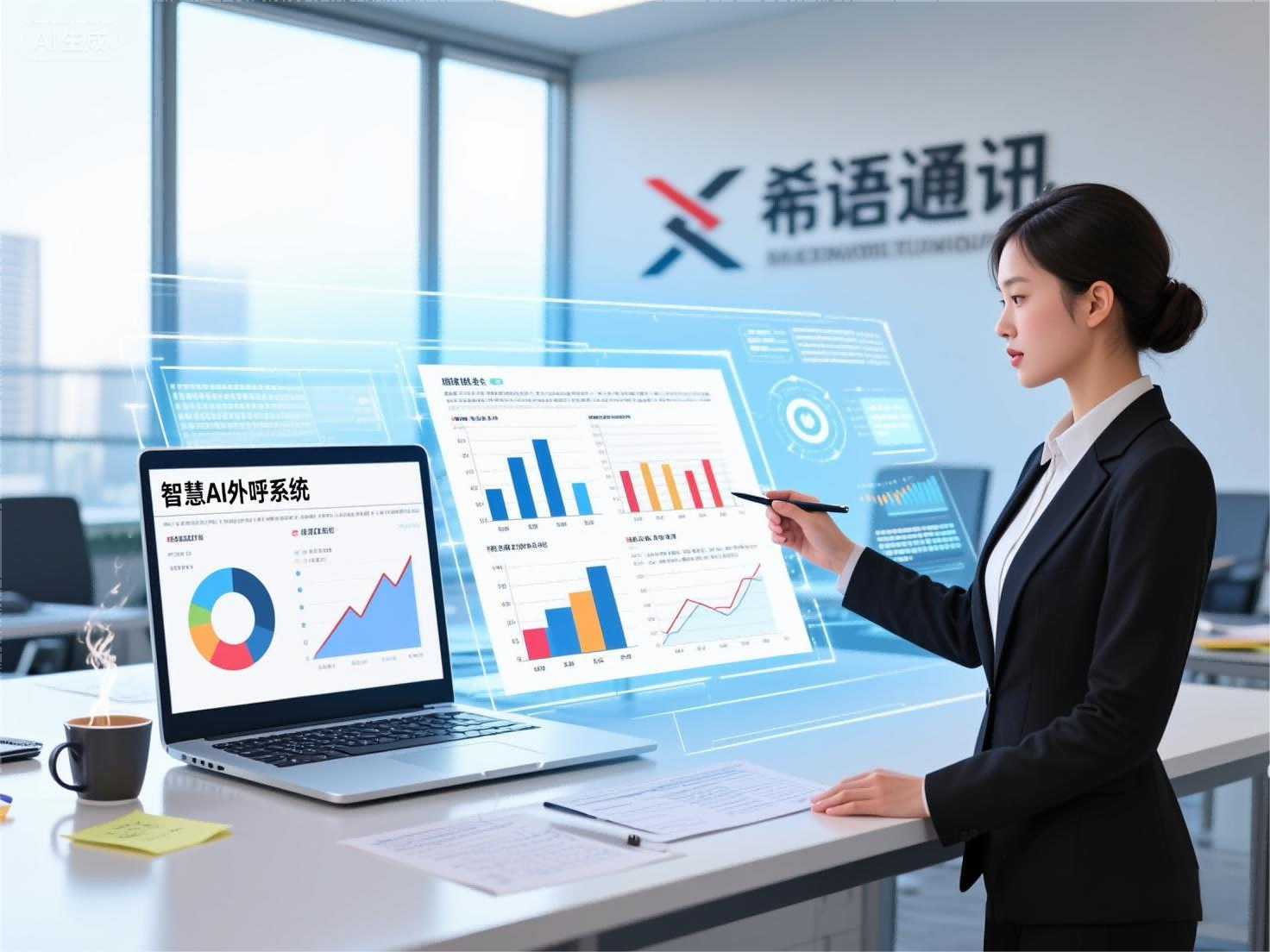 希语通讯办公环境